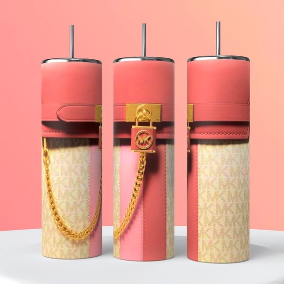 Buy 2 Get 1 Free! It’s a Tumbler! Designer Handbag 20 Ounce Stainless Tumbler - Picture 5 of 14